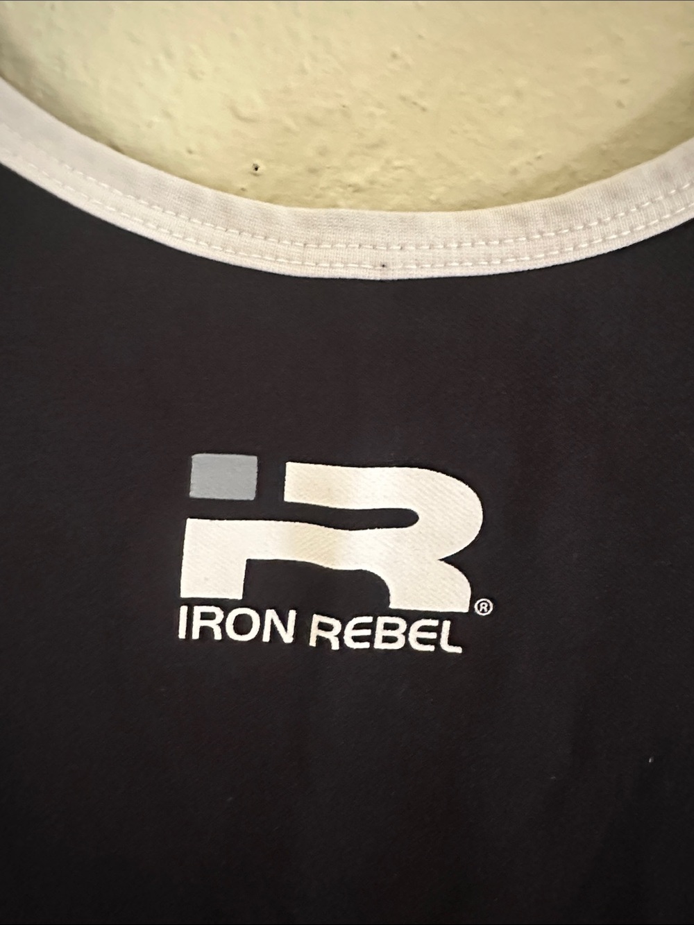 Iron Rebel Black Athletic Singlet  EUC - Picture 4 of 5